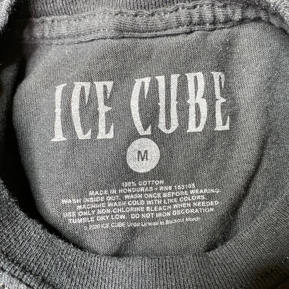 Ice Cube Black Graphic Print Tshirt Size Medium - image 3